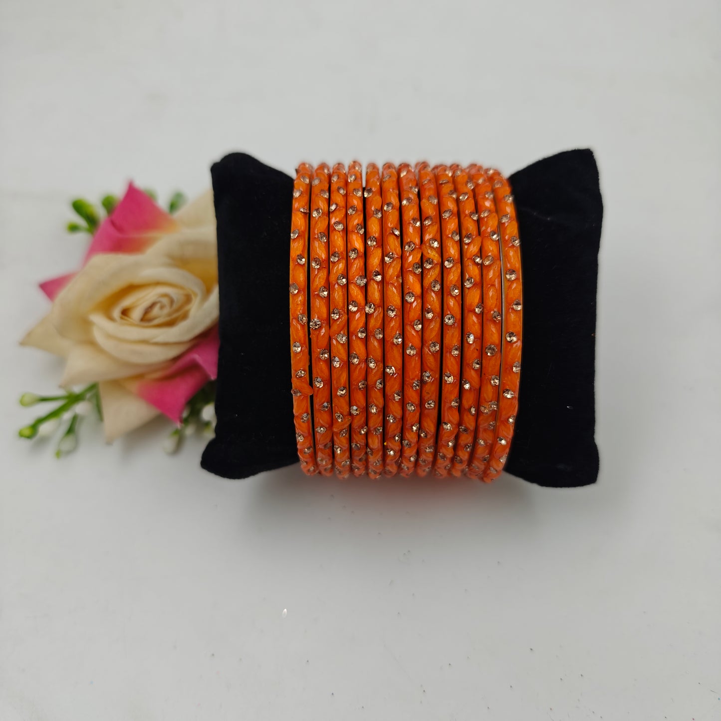 Paichan Glass Bangles Set for Women & Girls | Traditional Ethnic Stone Work Bangles | Wedding & Party Wear