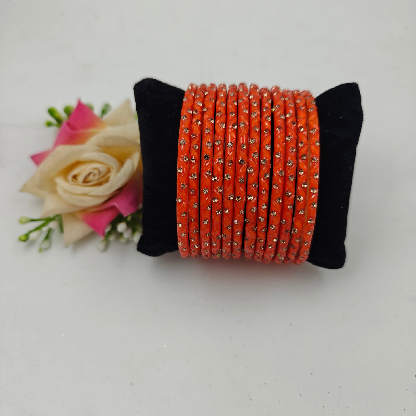Paichan Glass Bangles Set for Women & Girls | Traditional Ethnic Stone Work Bangles | Wedding & Party Wear